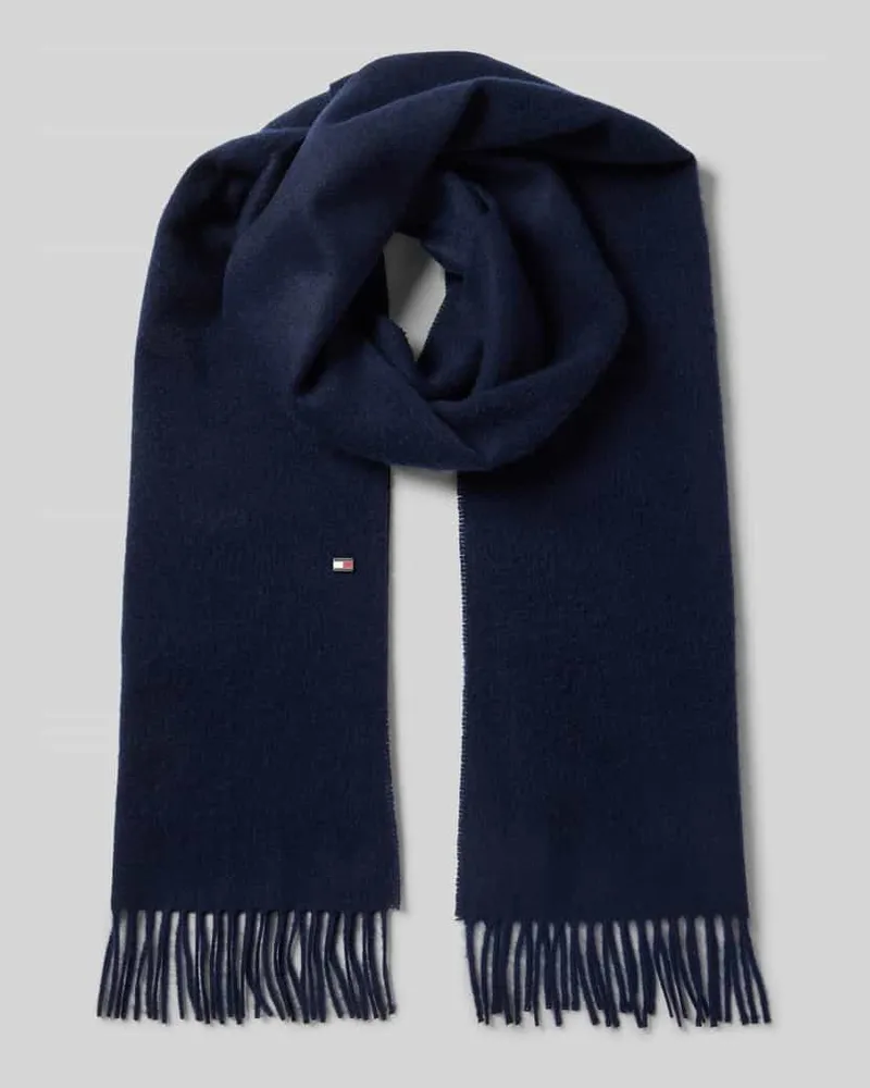 Tommy Hilfiger Schal aus reinem Kaschmir Marine