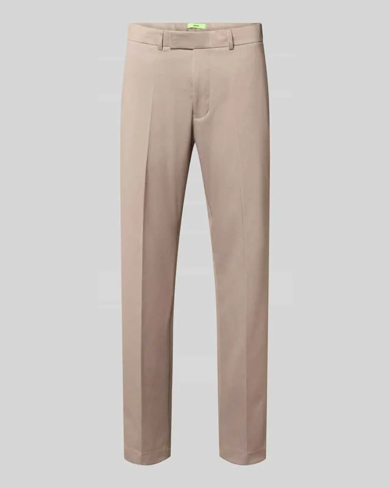 cinque Low Waist Business-Hose mit Bügelfalten Modell 'Cibeppio Beige
