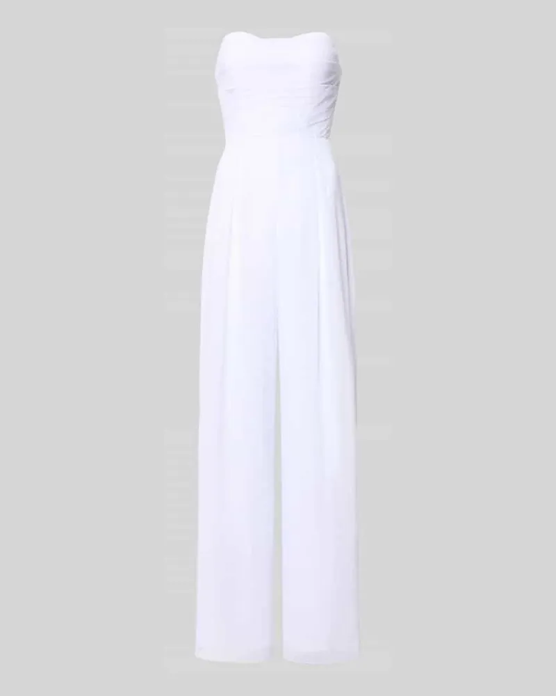 Laona Jumpsuit mit Schnürung Offwhite