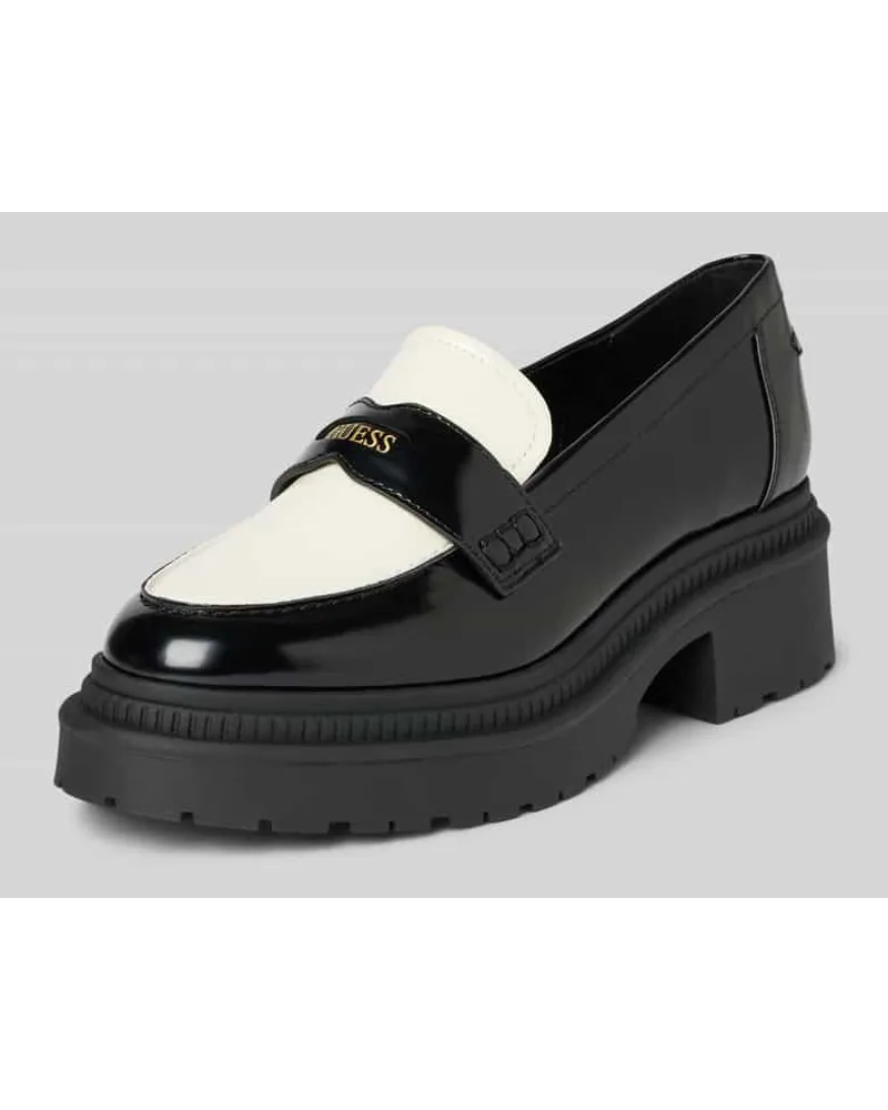 Guess Loafer mit Label-Details Modell 'FINDA Black