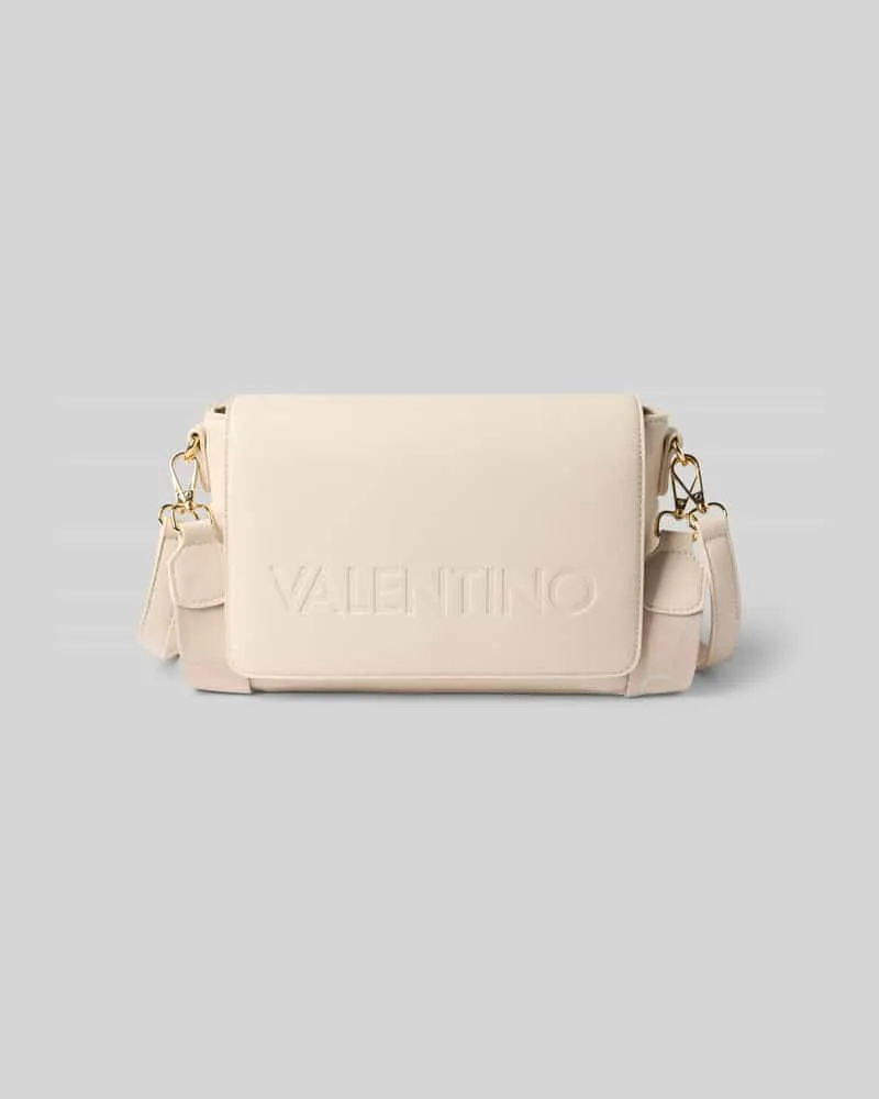 Valentino Garavani Shoulder Bag mit Logo-Prägung Modell 'Foxy Ecru