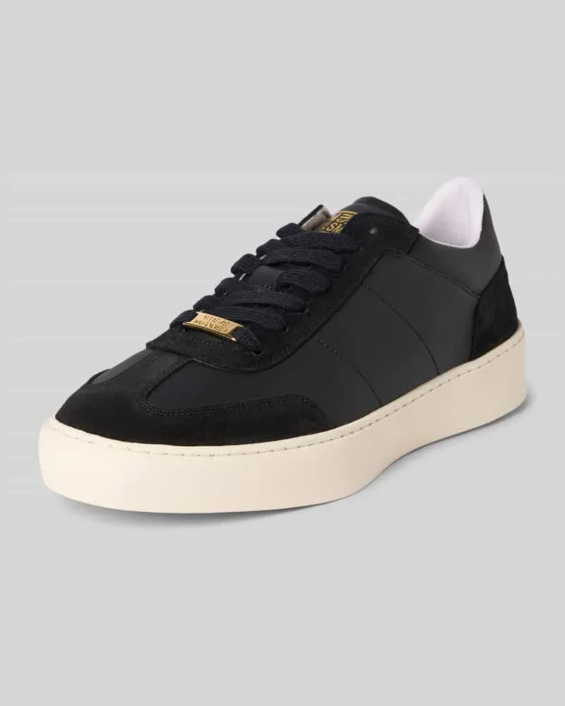 Steve Madden Sneaker aus Leder mit Label-Detail Modell 'Lyonell Black