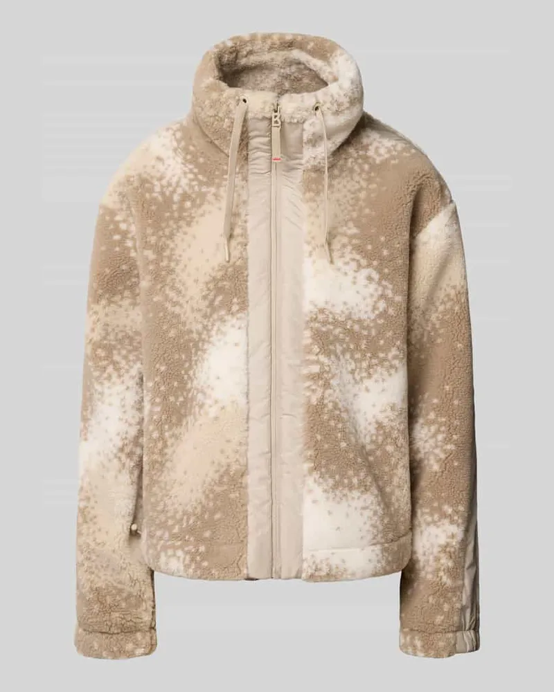 Bogner Teddyjacke mit Reißverschlusstaschen Modell 'NINETTA3 Sand