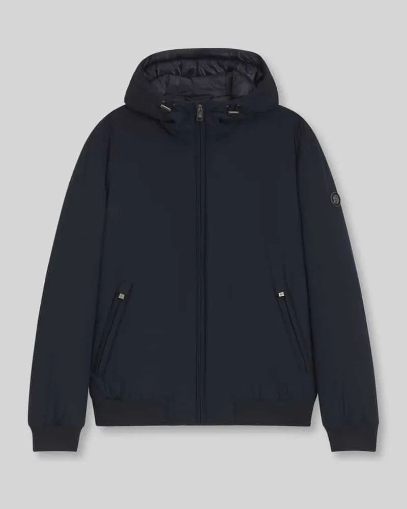 HUGO BOSS Funktionsjacke mit Kapuze Modell 'C-Caniol Marine