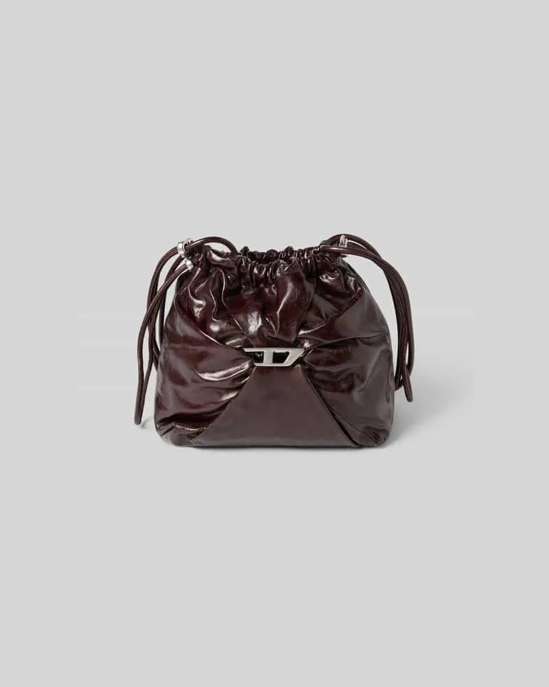 Diesel Handtasche mit Logo-Detail Black