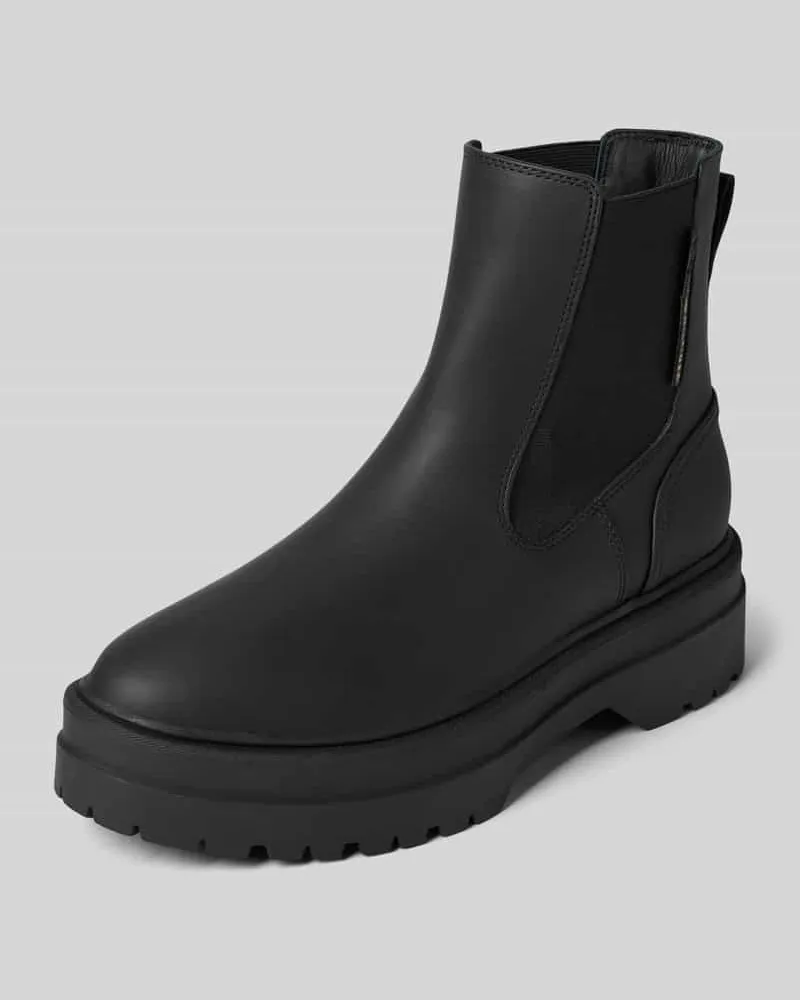 Tommy Hilfiger Chelsea Boots mit Label-Detail Black
