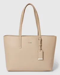 Calvin Klein Shopper mit Label-Detail Modell 'MUST Stein