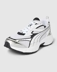 Puma Sneaker mit Label-Detail Modell 'Morphic Base Metallic