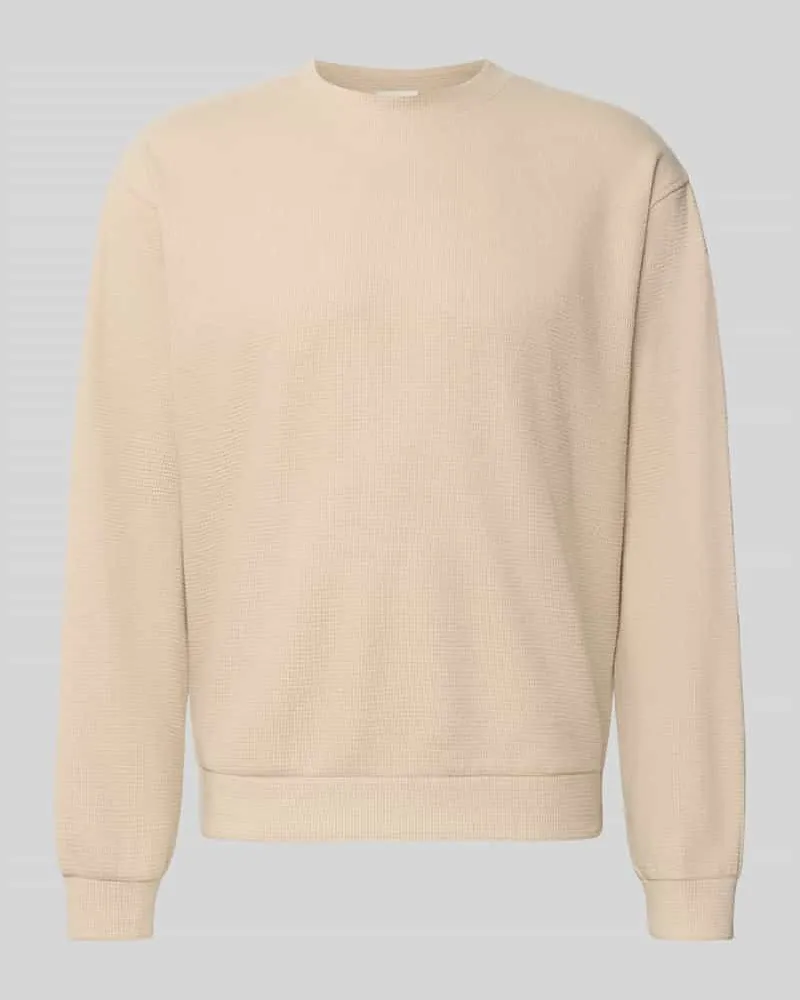 Drykorn Pullover mit Rundhalsausschnitt Modell 'KARIO Beige