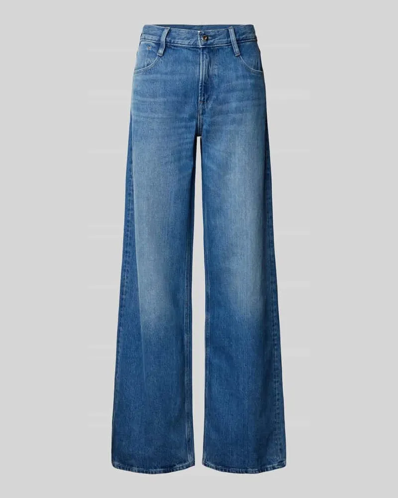 G-STAR RAW Jeans mit 5-Pocket-Design Modell 'Judee Jeansblau