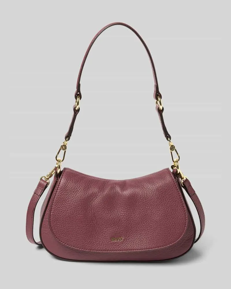 Abro Handtasche mit Label-Detail Dunkelrot