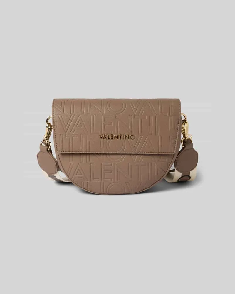 Valentino Garavani Handtasche mit Label-Detail Modell 'PANSY Taupe