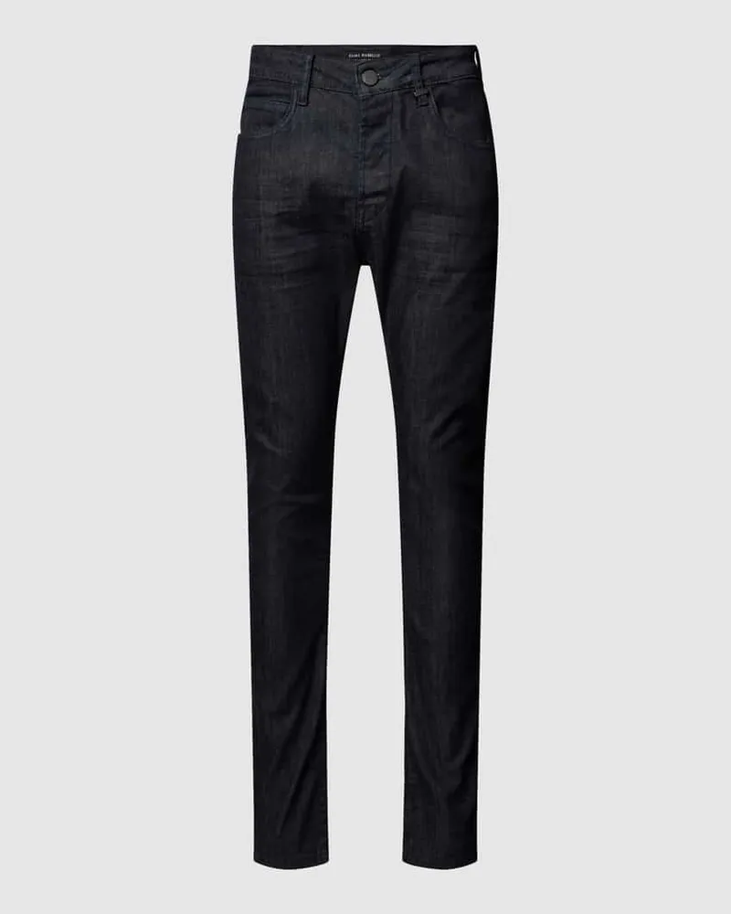 Elias Rumelis Jeans mit 5-Pocket-Design Modell 'Dave Dunkelblau