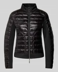 monari Steppjacke mit Zweiwege-Reißverschluss Black