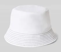 Bucket Hat mit schmaler Krempe und Ziernaht