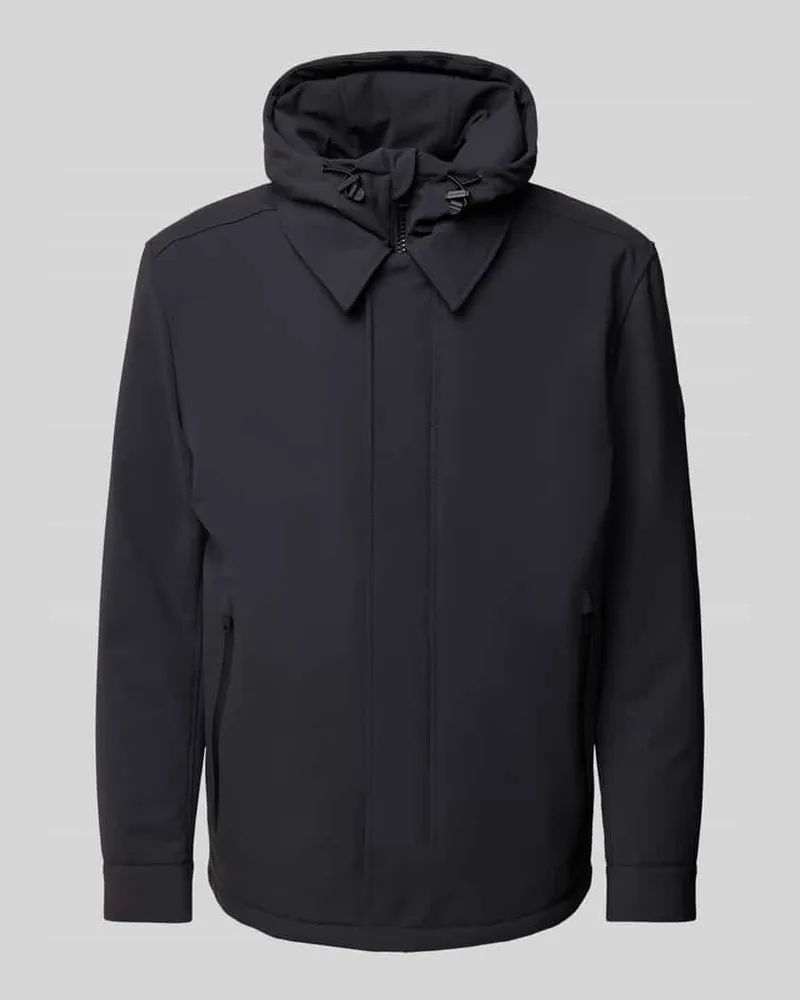 Strellson Funktionsjacke mit Kentkragen Modell 'Belluno Dunkelblau