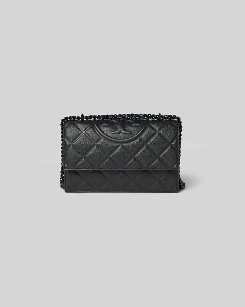 Tory Burch Crossbody Bag mit Label-Detail Black