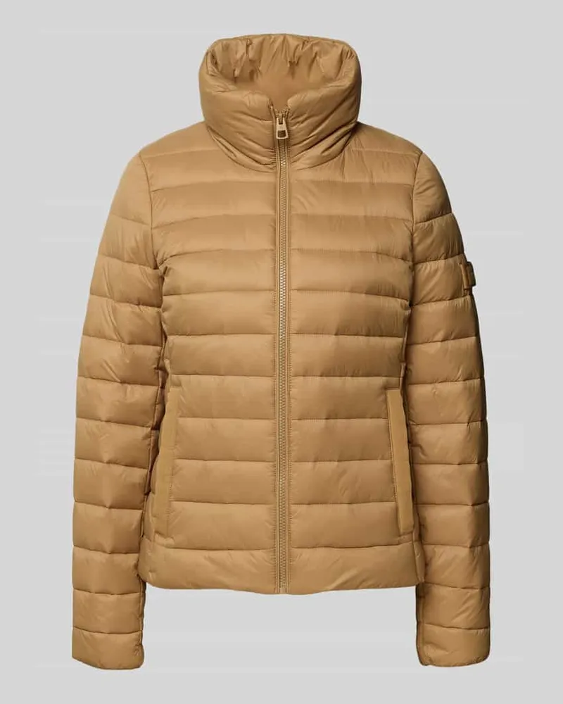 Marc O'Polo Regular Fit Steppjacke mit Leistentaschen Sand