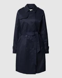 S.Oliver Trenchcoat mit Bindegürtel Marine