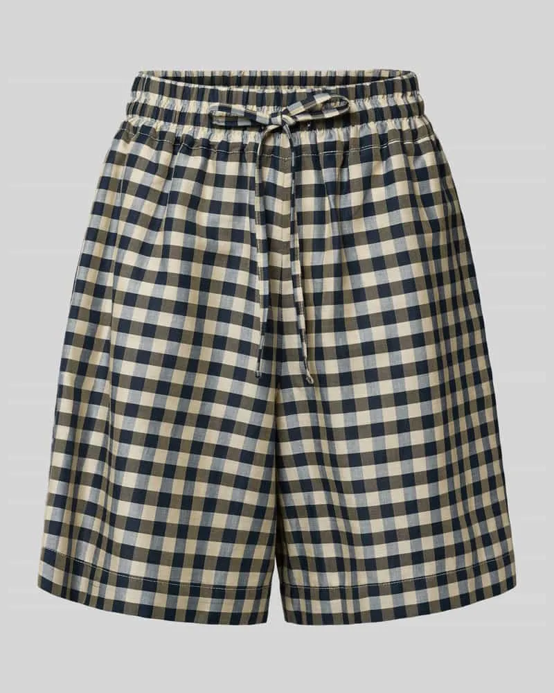 Max Mara Regular Fit Bermudas aus Baumwoll-Mix Modell 'ASTRALE Black