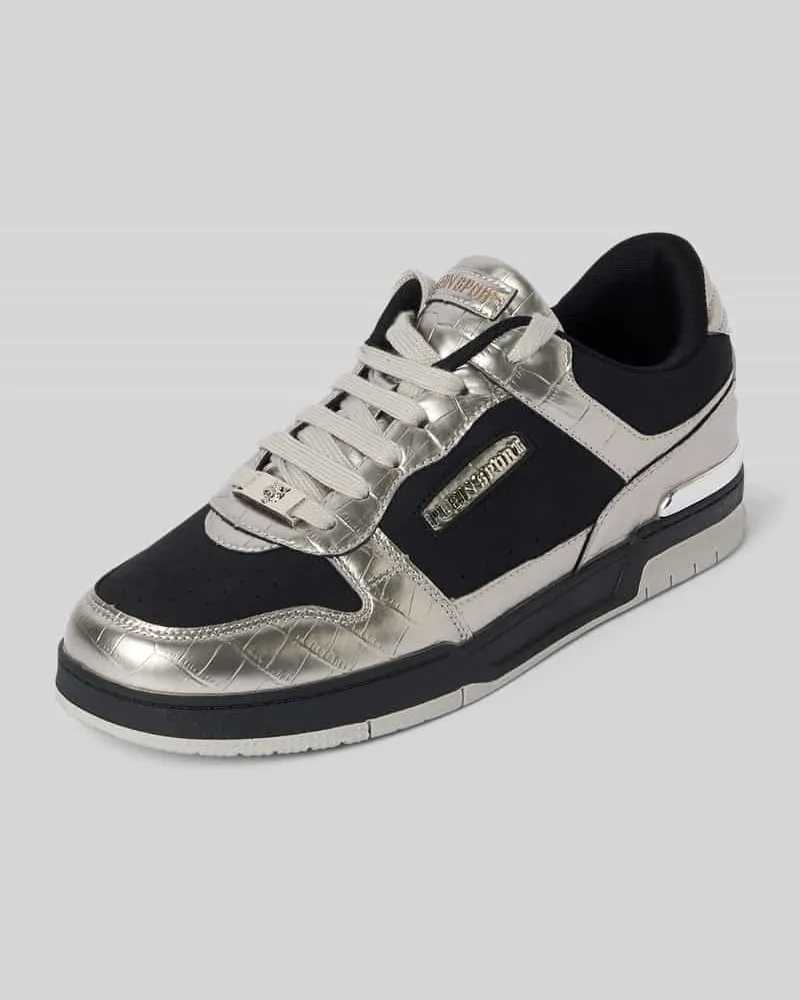 Philipp Plein Sneaker im Metallic-Look Modell 'VIPER III Black