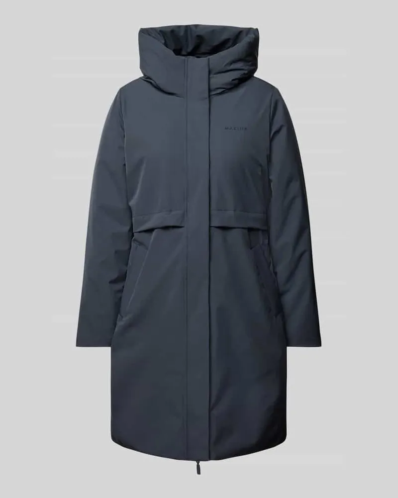 Mazine Parka mit Kapuze Modell 'Lyn Blau