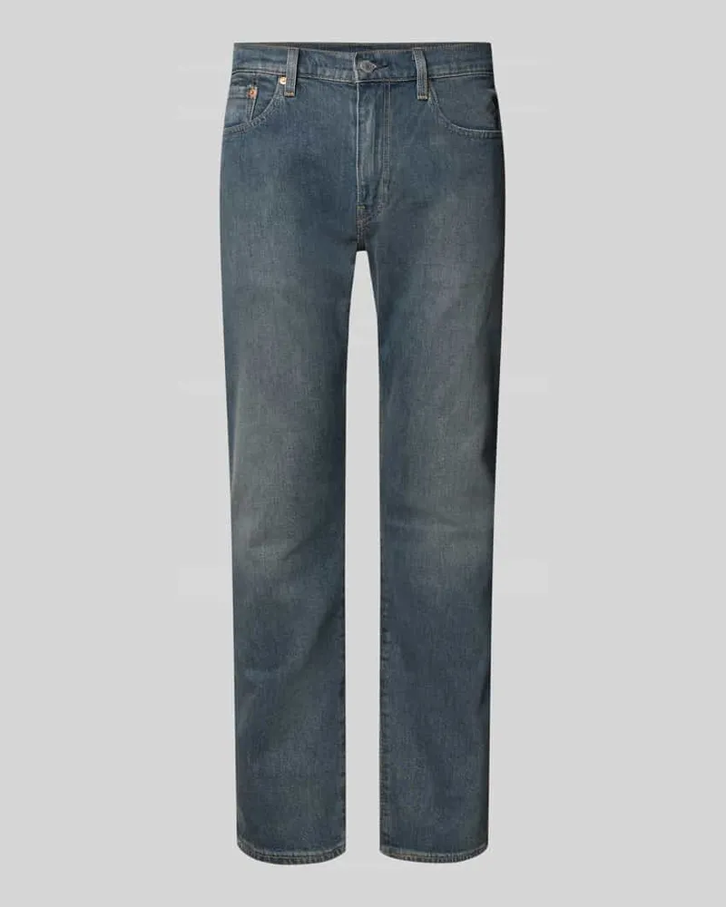 Levi's Jeans mit Eingrifftaschen Modell '502® TAPER Jeansblau