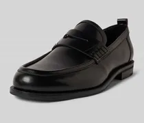 Loafer aus Leder mit Pennyloafer-Bündchen Modell 'VARIAN