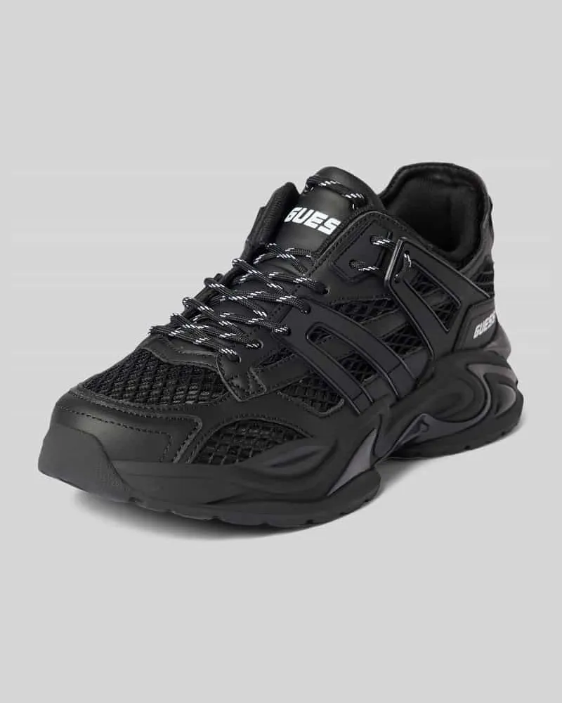 Guess Sneaker mit Label-Details Modell 'BELLUNA Black