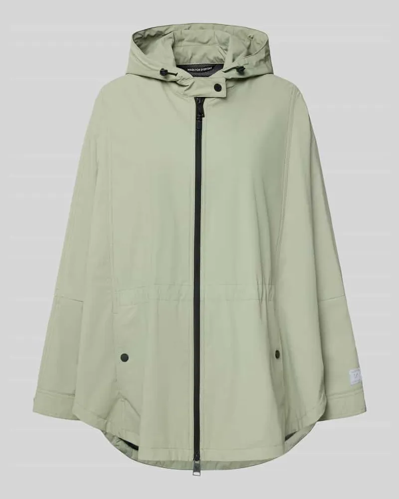 Fuchs Schmitt Jacke mit Kapuze und Label-Patch Schilf