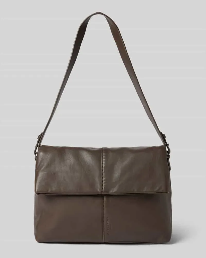 Liebeskind Crossbody Bag aus echtem Leder Modell 'Fiona Dunkelbraun