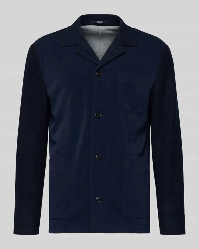 JOOP! Hemdjacke mit Knopfleiste Modell 'Hotcat Marine