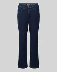 Brax Straight Leg Jeans im 5-Pocket-Design Modell 'PATTI STRAIGHT Dunkelblau