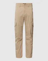 Only & Sons Tapered Fit Cargohose mit Cargotaschen Beige