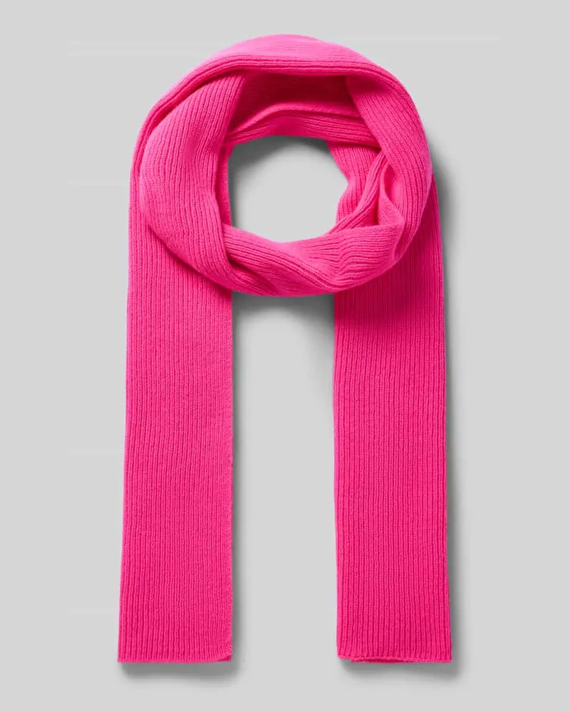 UNIO Schal mit Schurwoll-Anteil MADE in Germany Neon