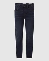 Tom Tailor Regular Slim Fit Jeans mit Stretch-Anteil Modell 'Josh Dunkelblau