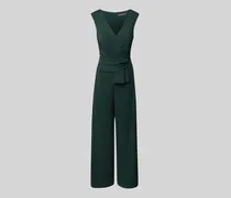 Jumpsuit mit V-Ausschnitt