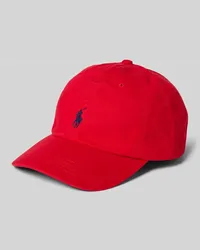 Ralph Lauren Cap mit Label-Stitching Rot