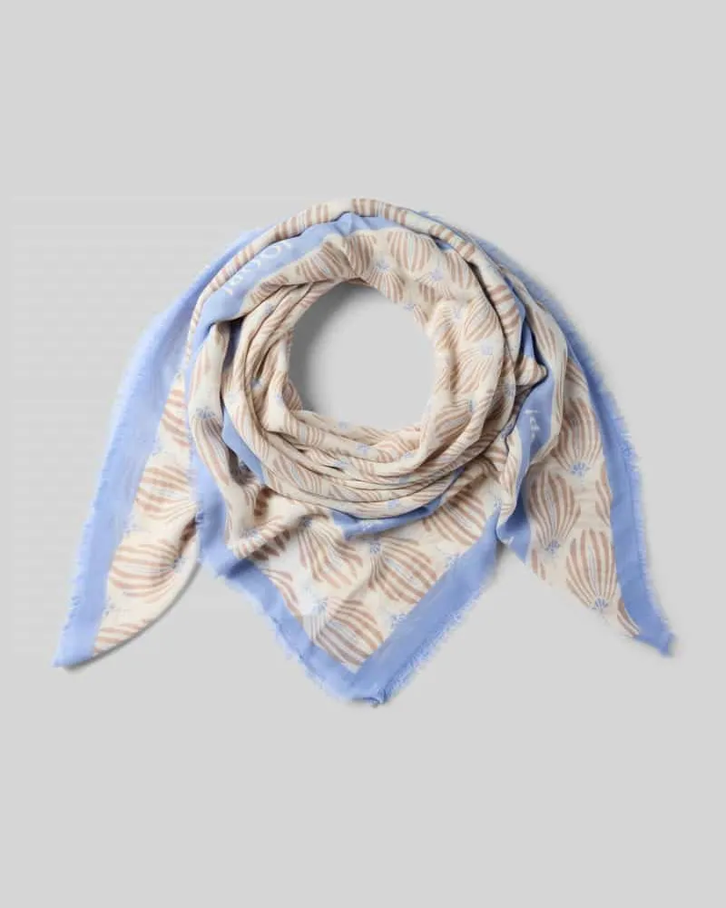 JOOP! Tuch mit Fransen Modell 'ALEA Offwhite
