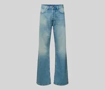 Flared Fit Jeans mit Logo-Patch