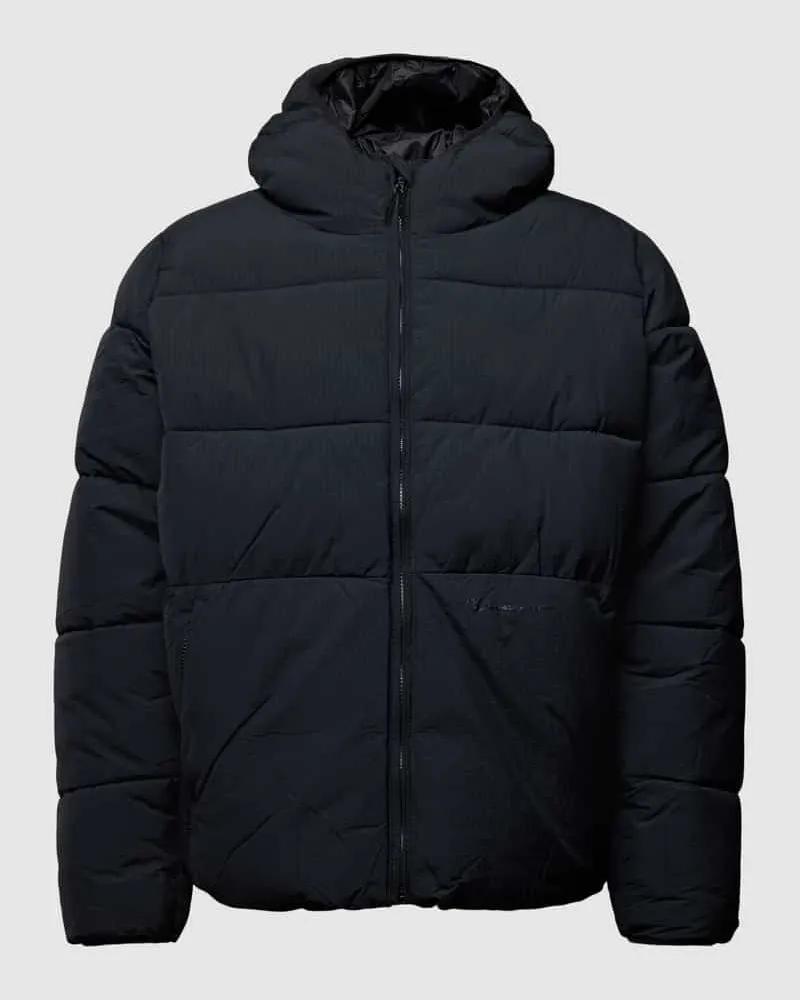 Champion Steppjacke mit Label-Schriftzug Black