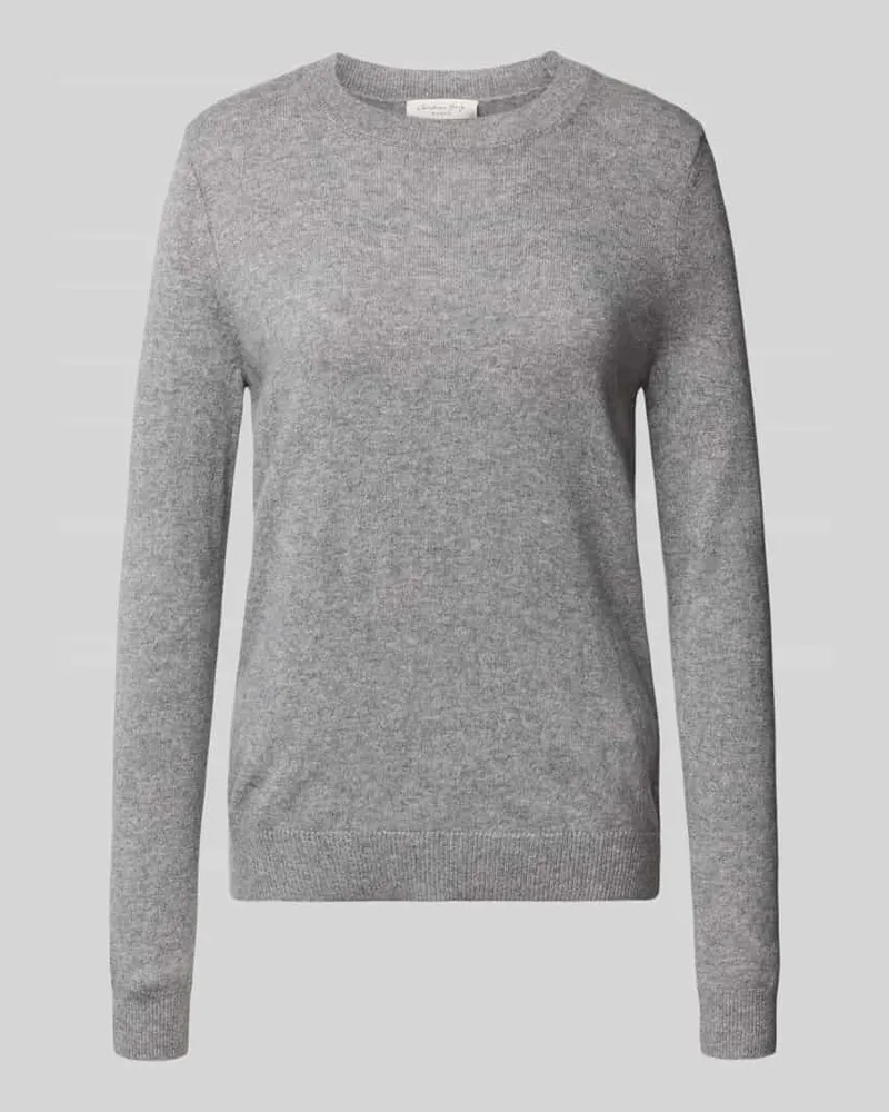 Christian Berg Strickpullover aus reinem Kaschmir Graphit