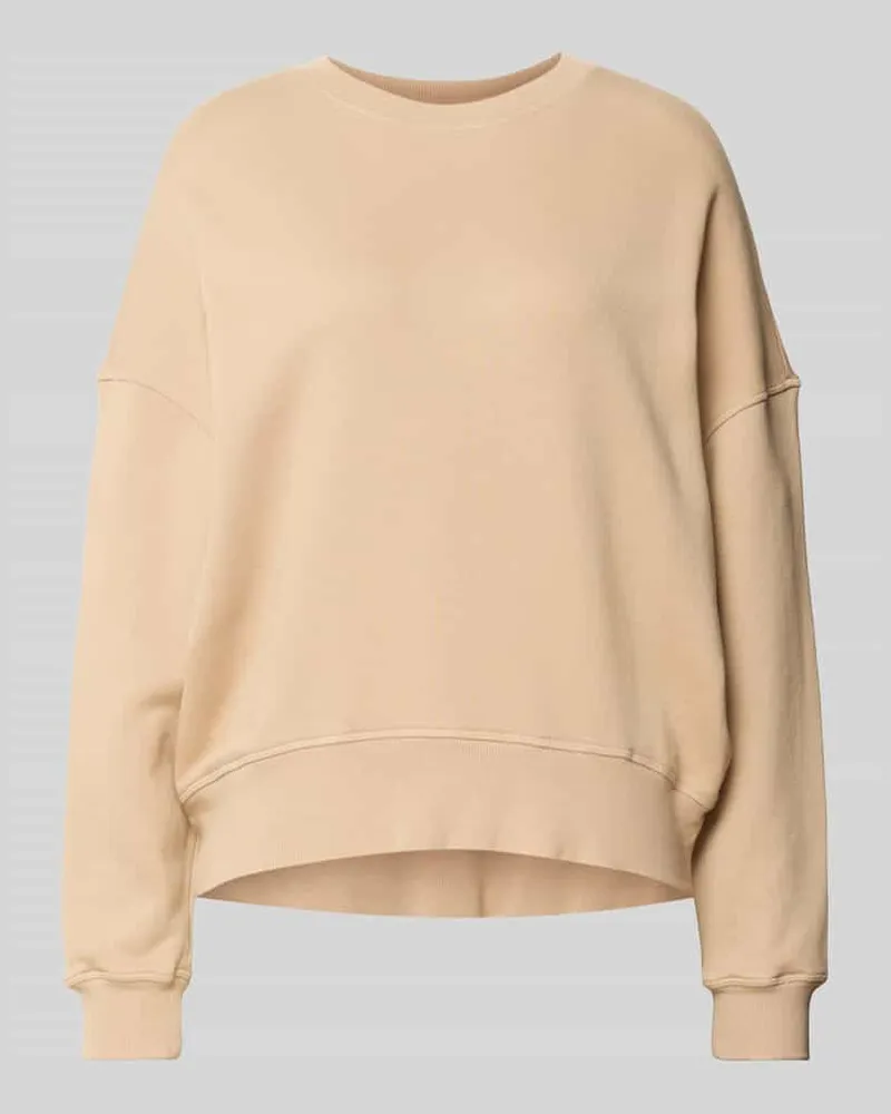 Juvia Oversized Sweatshirt aus Baumwoll-Mix Sand