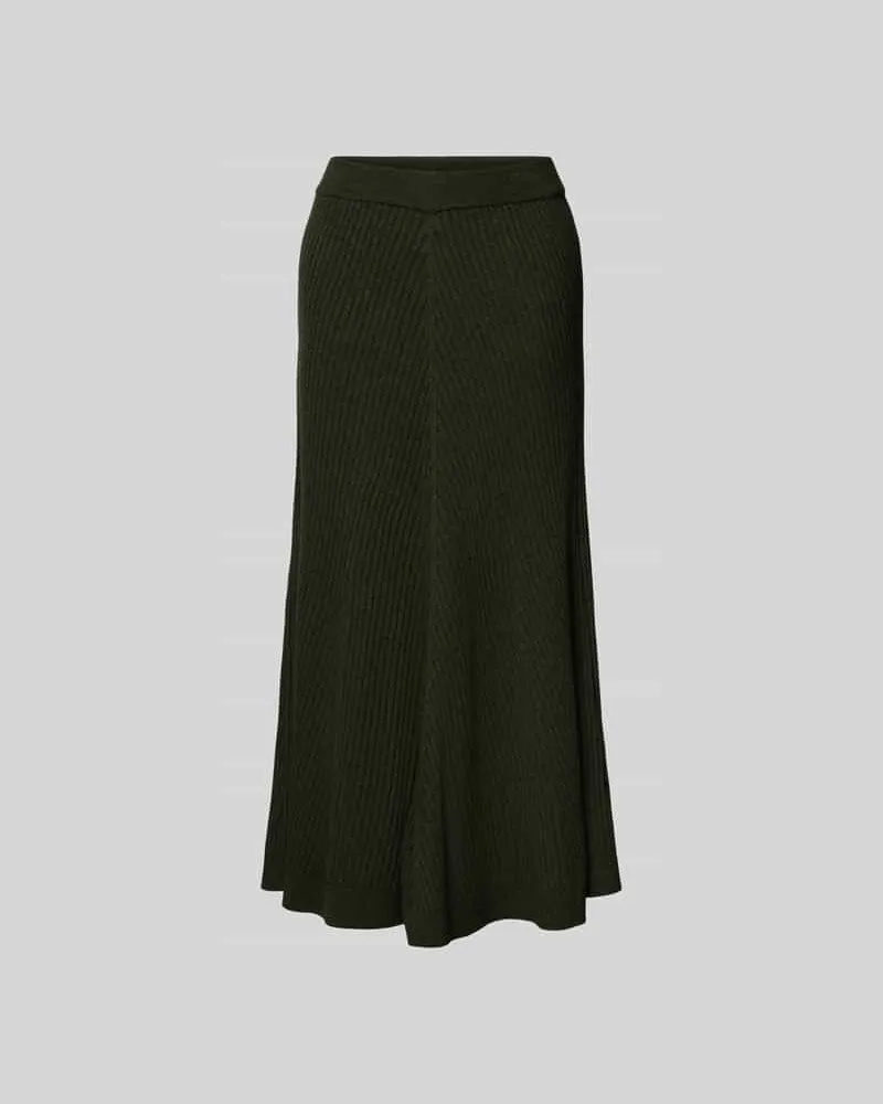 Victoria Beckham Wollrock in Midilänge Schilf