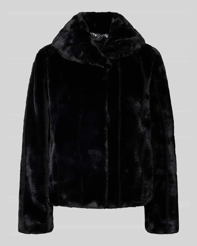 Guess Jacke aus Kunstfell Modell 'NEW SOPHY Black