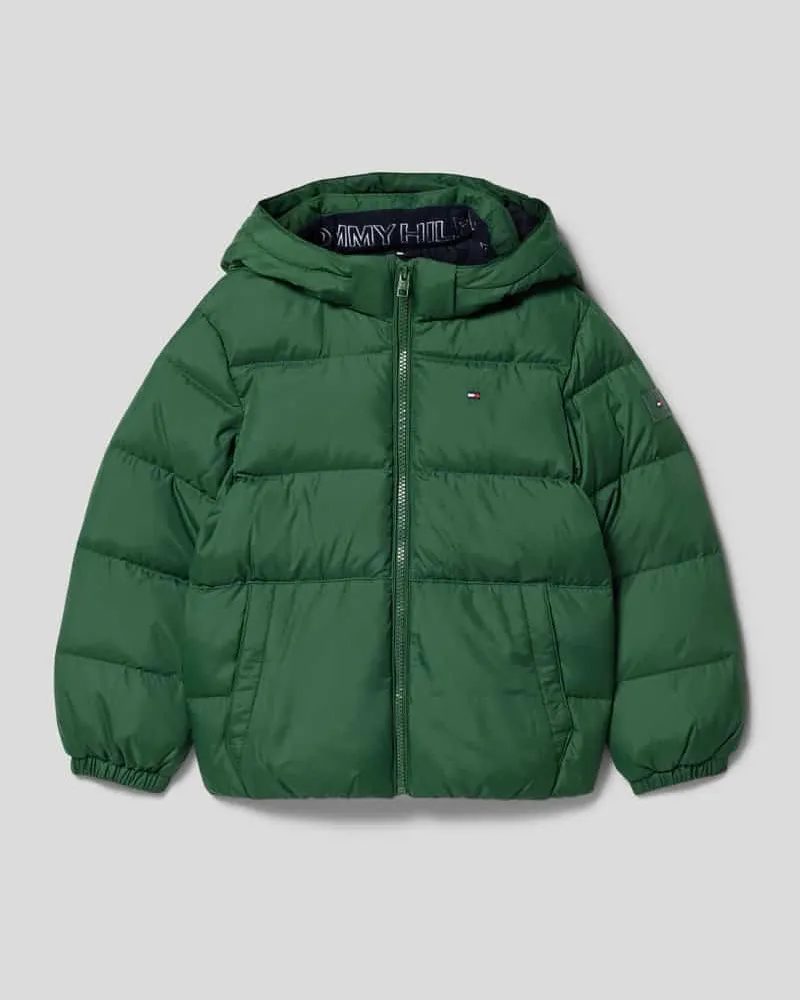 Tommy Hilfiger Steppjacke mit Label-Details Modell 'ESSENTIAL Gruen