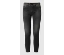 Super Slim Fit High Rise Jeans mit Stretch-Anteil Modell 'Juno