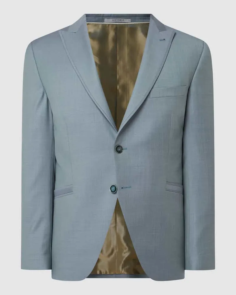 Wilvorst 2-Knopf-Sakko aus Wolle Lind