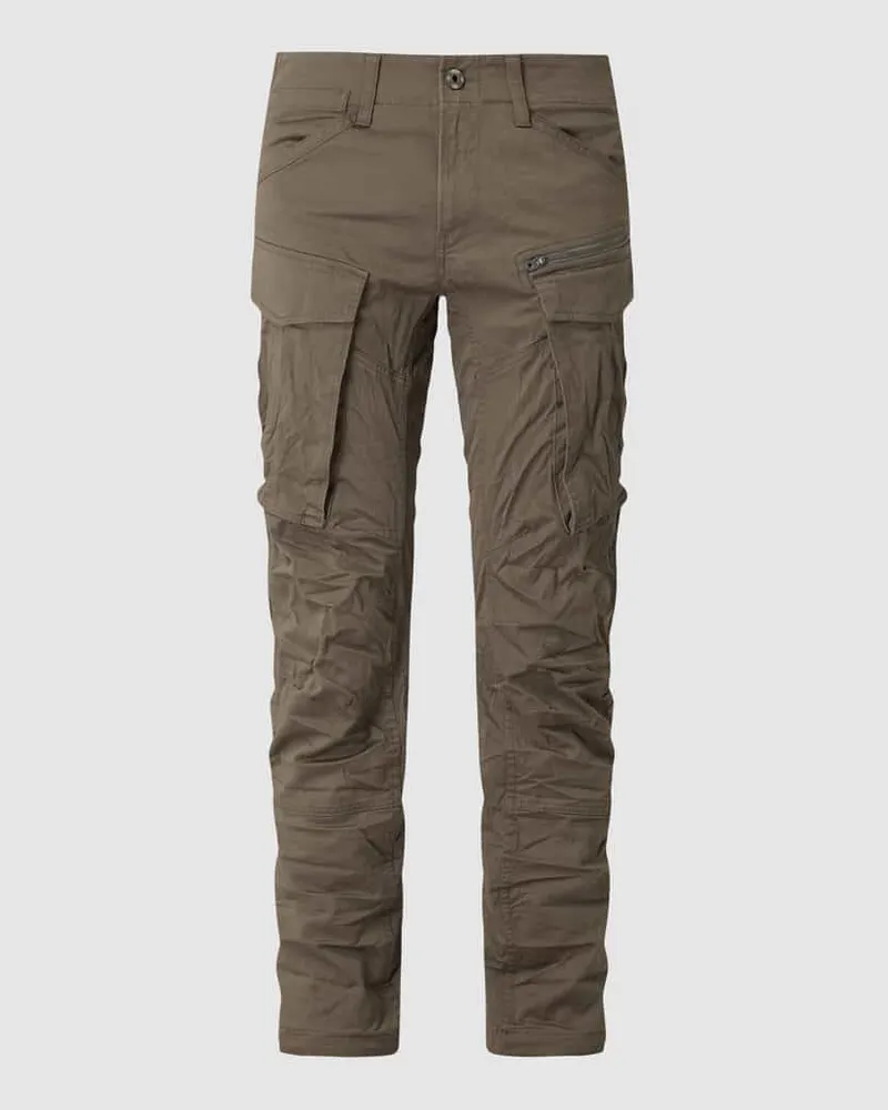 G-STAR RAW Regular Tapered Fit Cargohose mit Reißverschlusstasche Mittelgrau