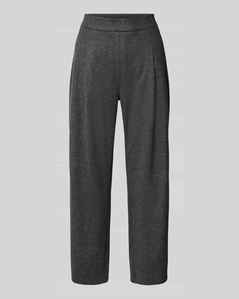 Cambio Stoffhose mit Gesäßtaschen Modell 'OLIVE Dunkelgrau